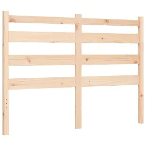 Berkfield Bed Frame with Headboard 140x200 cm Solid Wood