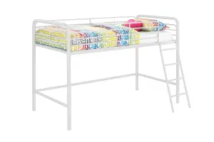 Midsleeper Bunk Bed White, Single