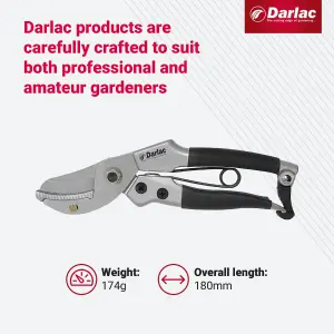 Darlac Compact Anvil Secateurs, DP45