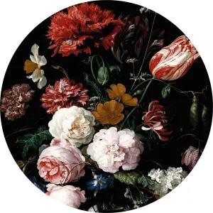 Vase of Flowers Mural - 144x144cm - 5466-R