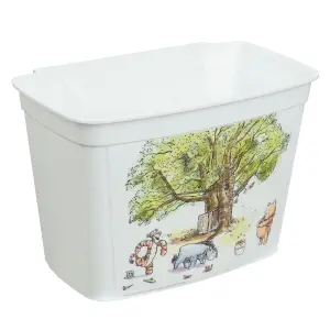 Keeeper Winnie The Pooh Hanging Organizer Box 4 Litre & Nappy Bin with Lid And Handle