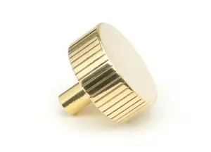 From The Anvil Polished Brass Judd Cabinet Knob - 38mm (No Rose)