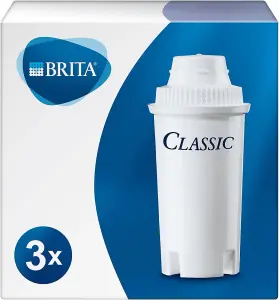 BRITA Classic replacement water filter cartridges, X3 Pack