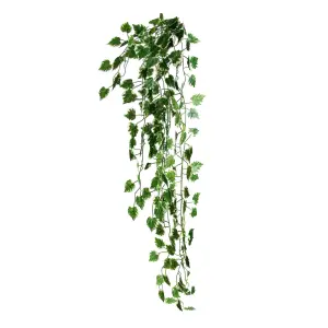 Best Artificial 100cm Variegated Grape Trailing Ivy Garland Strings Strands Twines Decoration - TI01