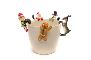 Pot Buddies Christmas Naughty Elf Plant Pot Hanger