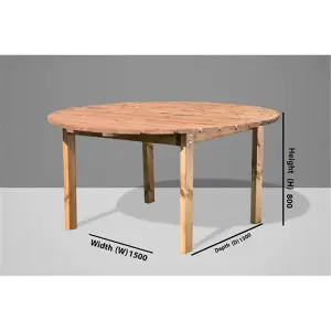 Traditional Medium Circular Table