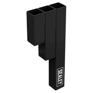 Sealey Magnetic Steel Cable Tie Holder Rust & Solvent Resistant Black APCTHB