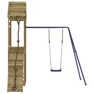 Berkfield Outdoor Playset Impregnated Wood Pine