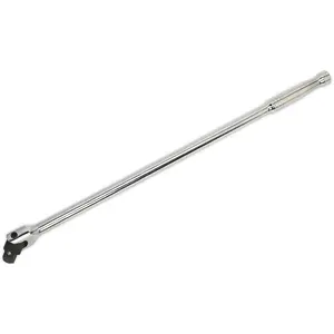 750mm Breaker Pull Bar - 3/4" Sq Drive Knuckle - Spring Loaded Socket Retention