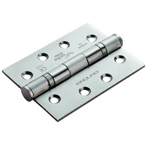 3 Pack - Grade 13 Ball Bearing P Hinge - 102 x 76mm Satin Stainless Steel Door