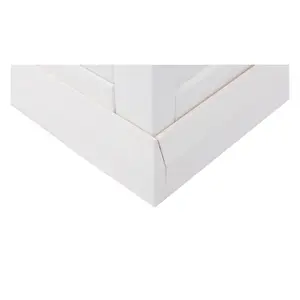 Cosenza Off White 1 Drawer TV Cabinet Brass Drop Handle