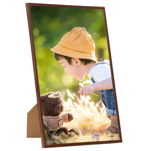 Berkfield Photo Frames Collage 3 pcs for Wall or Table Bronze 13x18cm MDF