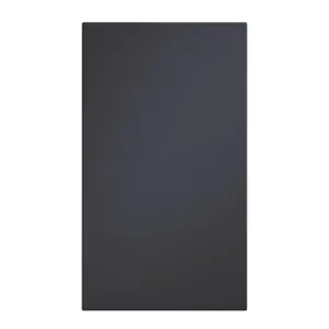 Premium Kitchens Ethos Matt indigo Modern Tall wall Cabinet door (W)500mm (H)895mm (T)18mm