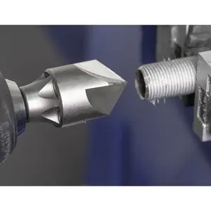 Versatile Internal Deburring and Chamfer Tool for 3mm to 18mm Diameters with 1/4" Hex Shank