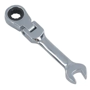 8mm Stubby Flexi Ratchet Combination Spanner Metric Wrench 72 Teeth SPN13