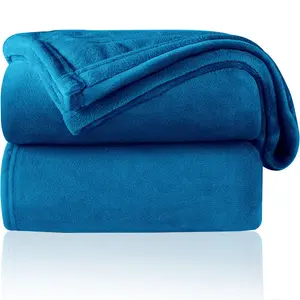 Adamczyk Throw Blanket Teal / W130 x L150cm