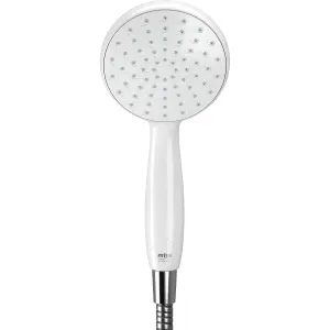 Mira Go Gloss White Manual Electric Shower, 10.8kW