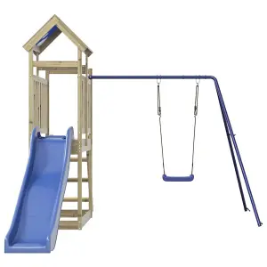 Berkfield Outdoor Playset Impregnated Wood Pine