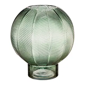 Interiors by Premier Complements Fern Green Large Glass Vase