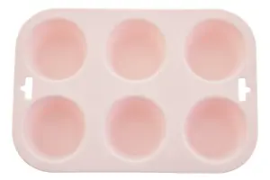 Maison by Premier Zing Pastel Pink Muffin Mould