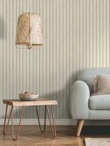 Holden Decor Wood Slat Natural Imitation Wood Smooth Wallpaper