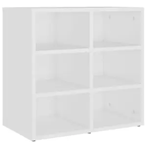 Berkfield Shoe Cabinets 2 pcs White 52.5x30x50 cm