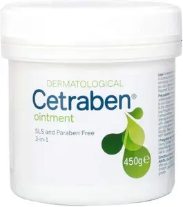 CETRABEN OINTMENT LIGHT LIQUID PARAFFIN. WHITE SOFT PARAFFIN 450G (PACK OF 1)