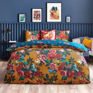 furn. Nadya Floral Reversible Duvet Cover Set