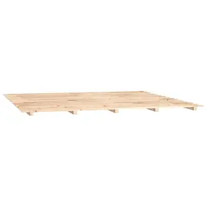 Berkfield Bed Frame 180x200 cm 6FT Super King Solid Wood Pine