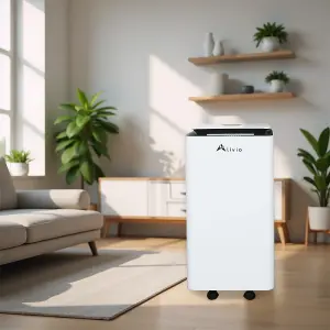 Alivio Dehumidifier for Home 10L, Drying Clothes with Auto-Off & 3 Speed Settings