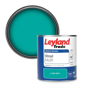 Leyland Trade Vinyl Matt Walls & Ceilings Emulsion Paint (S 2060-B50G) 1L