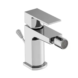 Zoia Chrome Bidet Mono Mixer Tap with Waste