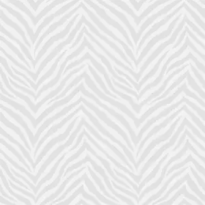 Bobbi Beck eco-friendly grey zebra print wallpaper