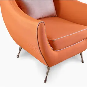 Emelda Grace Rita Armchair - Orange