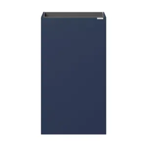 GoodHome Imandra Matt Blue Single Freestanding Bathroom Cloakroom unit (H) 790mm (W) 440mm