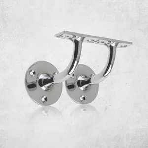 UAP Stair Handrails - Brackets - Set of 2 - Satin Chrome