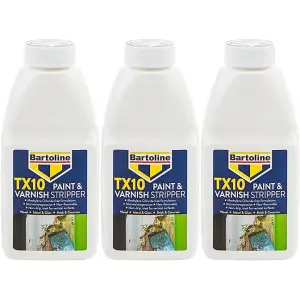 Bartoline TX10 Paint & Varnish Stripper 500 ml(Pack of 3)