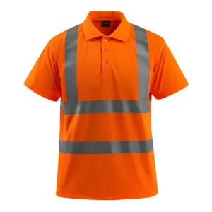 Mascot Safe Light Bowen Polo Shirt (Hi-Vis Orange)  (XXX Large)