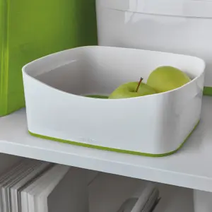 Leitz MyBox Wow Storage Tray White/Green