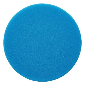 Draper Glaze or Finishing Pad, 125mm, Blue 07580