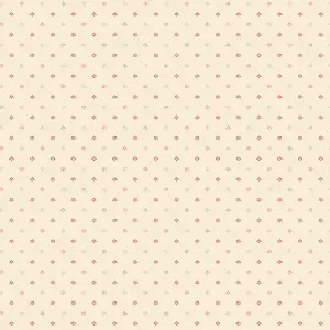 Galerie Miniatures 2 Pink Beige Cream Mini Fan Motif Smooth Wallpaper