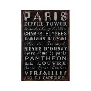 Maison by Premier Paris Wall Plaque