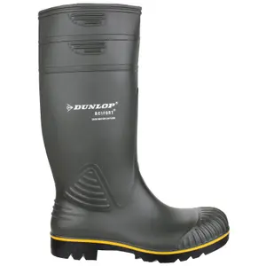 Dunlop Acifort Heavy Duty Non Safety Wellington Green