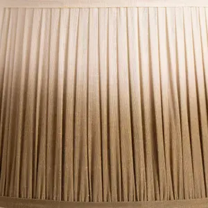 35cm Taupe Ombre Soft Pleated Tapered Lampshade