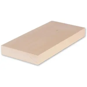 Axminster Workshop Lime Carving Blank - 300mm x 150mm x 32mm