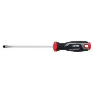 Draper Slotted Soft Grip Screwdriver, SL6 x 150mm 13390