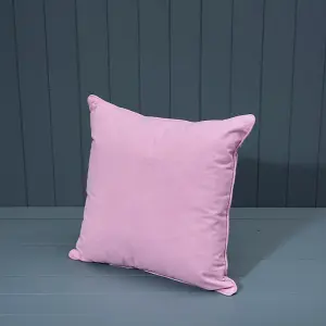 The Satchville Gift Company Handmade Cotton Cushion - Pink