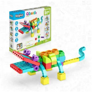 Engino Qboidz Alligator Construction Kit - 5 Bonus Models