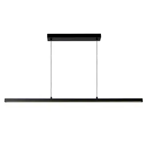 Lucide Sigma Modern Pendant Light - LED Dim. - 1x38W 2700K - Black