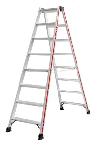 Hymer 4024 Double Sided Step Ladder - 2 x 8 Tread (3.34m)